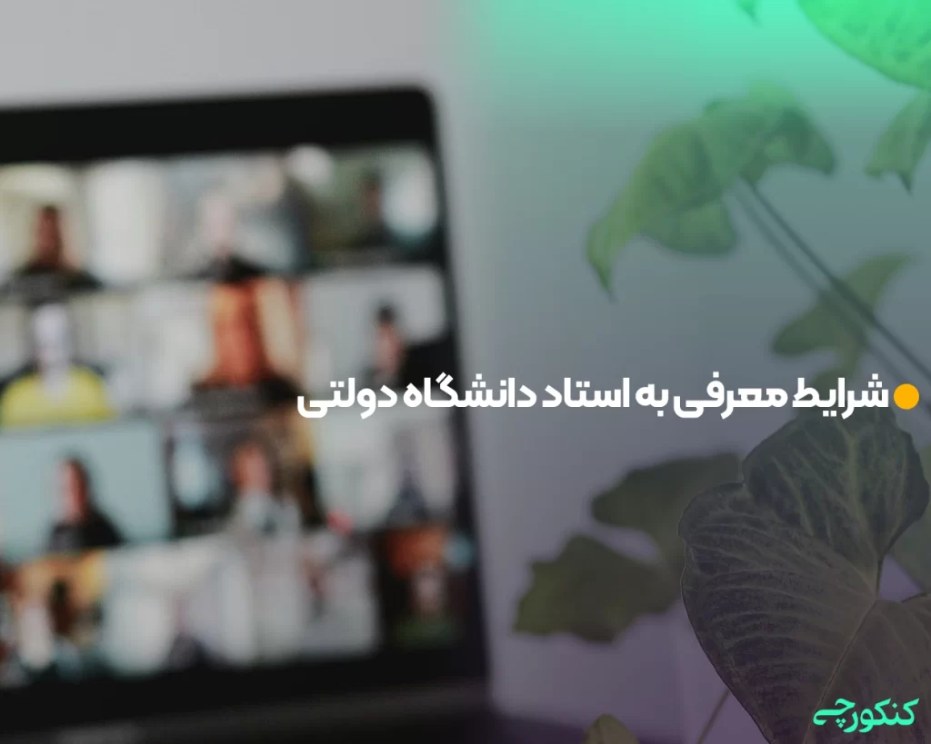 شرایط معرفی به استاد دانشگاه دولتی