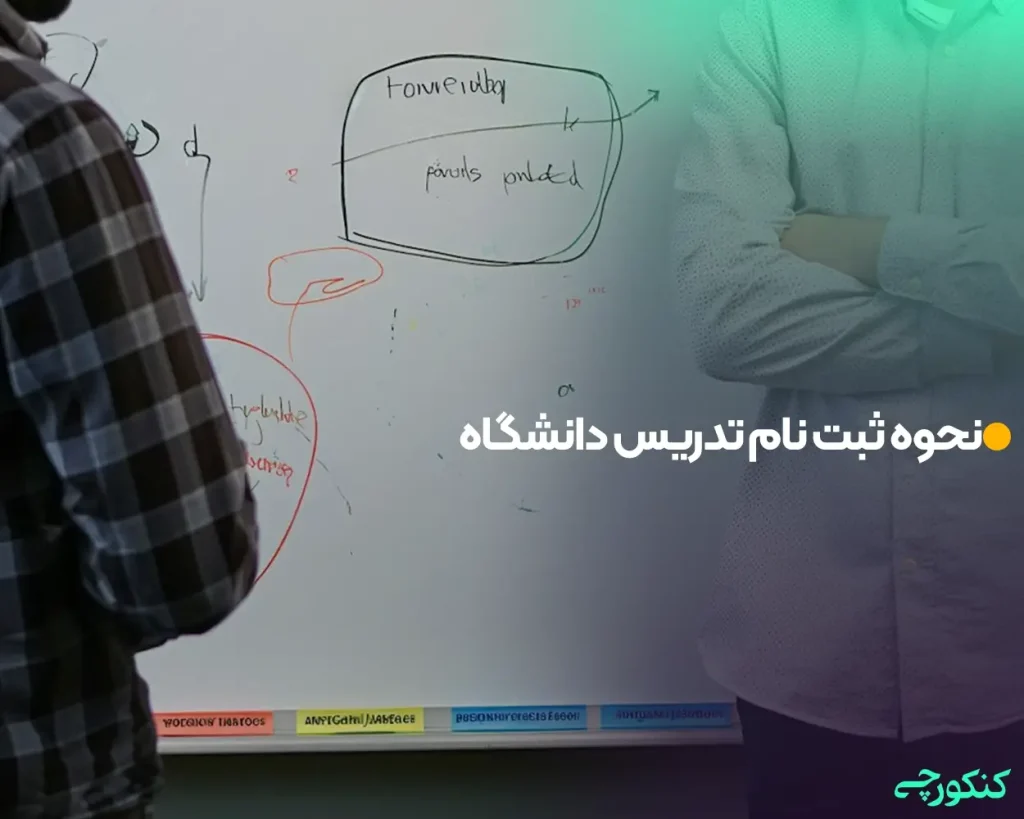 نحوه ثبت نام تدریس دانشگاه