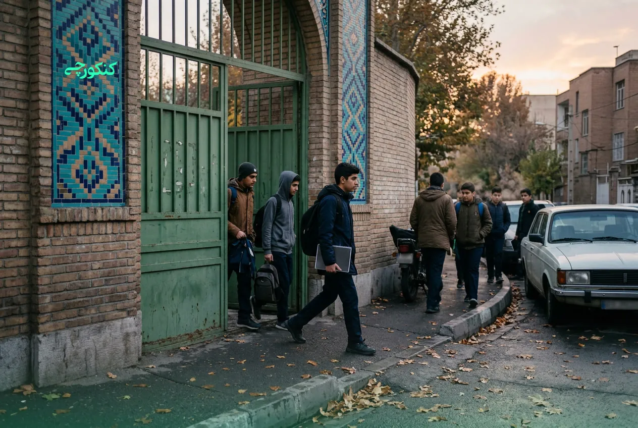 تصویر راهنمای اختلاف اطلاعات لیست مدارس سمپاد تهران