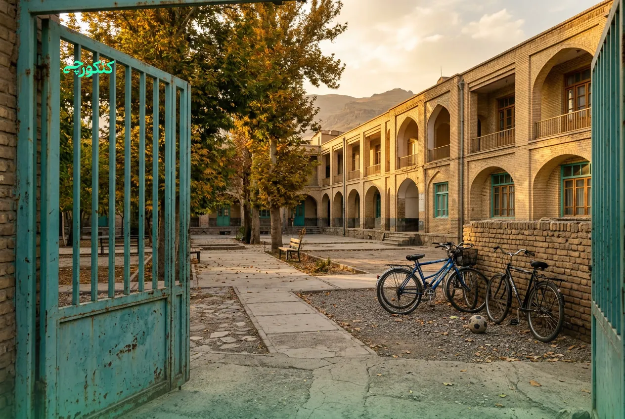 کلاس‌ها و فضای آموزشی دوره اول در مدرسه تیزهوشان استاد شهریار تبریز