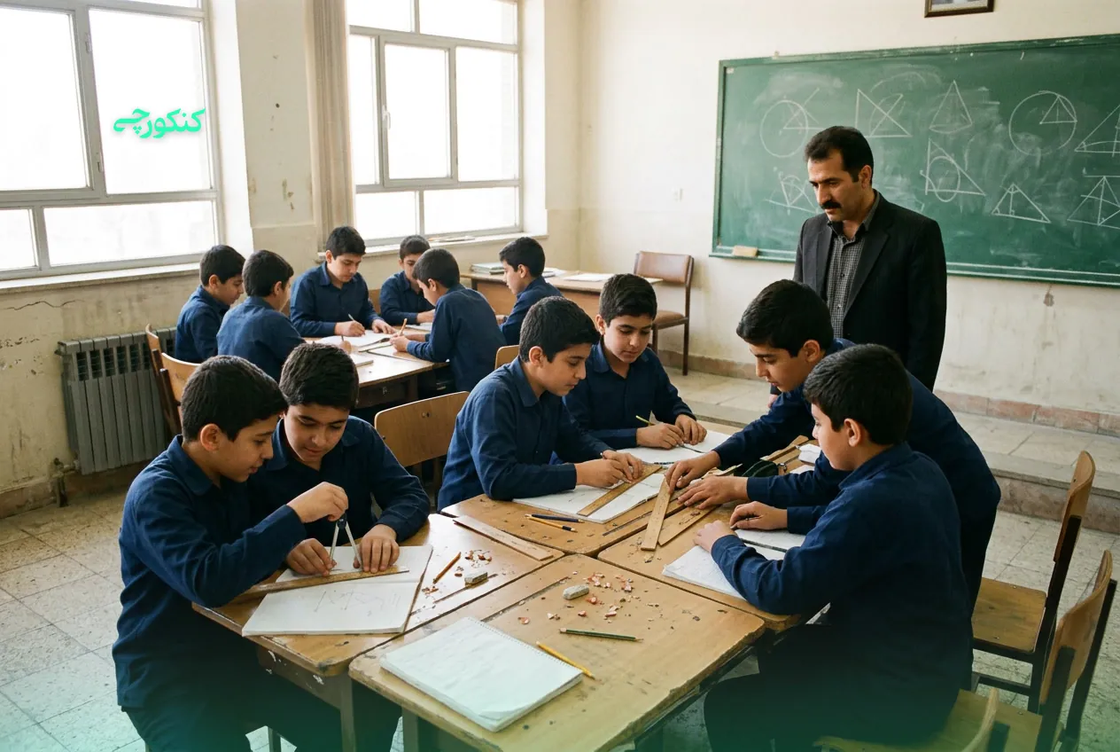 زندگی تحصیلی دانش‌آموزان پایه هفتم تا نهم در دبیرستان تیزهوشان استاد شهریار تبریز