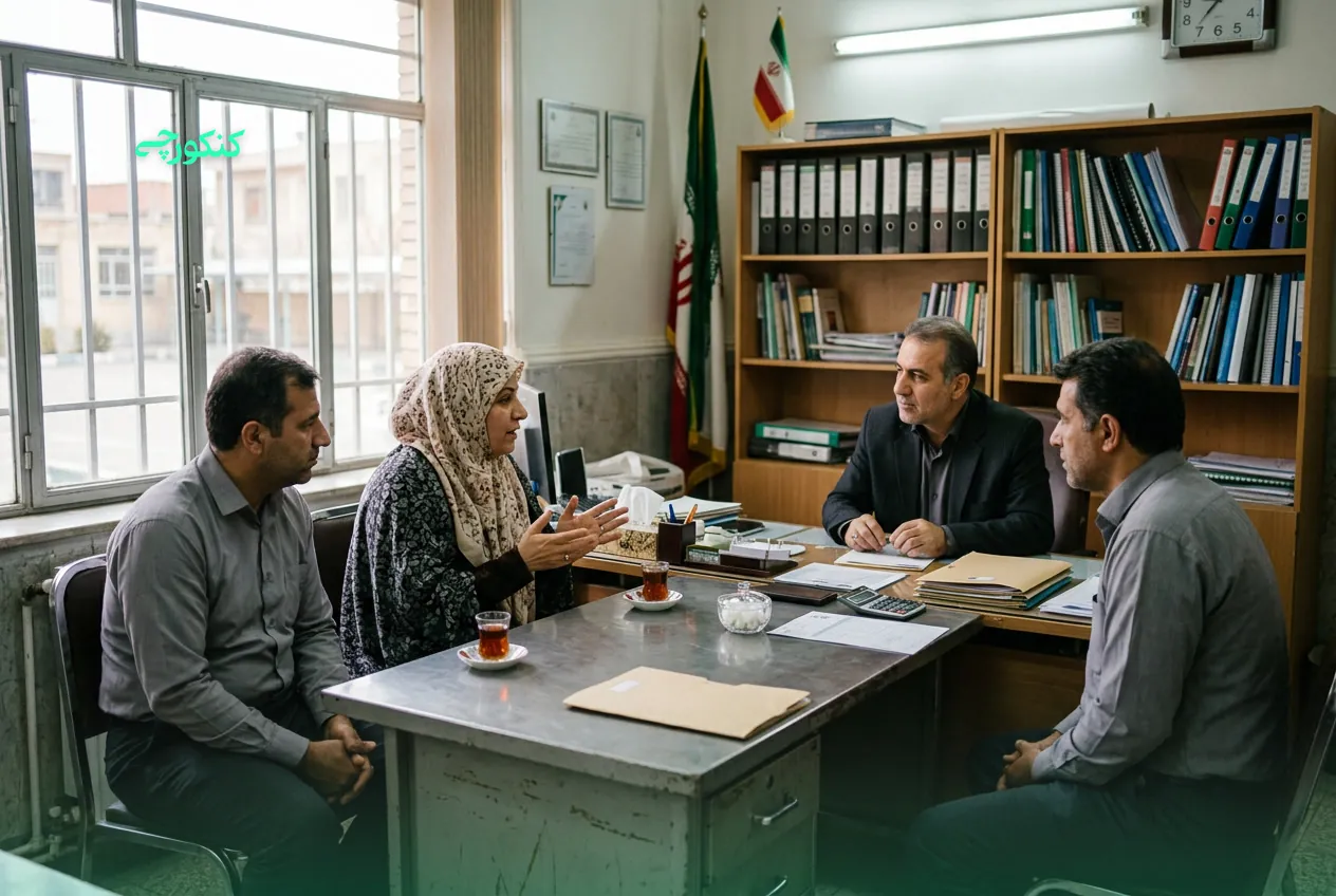 نمای بیرونی دبیرستان پسرانه سمپاد علامه جعفری تبریز