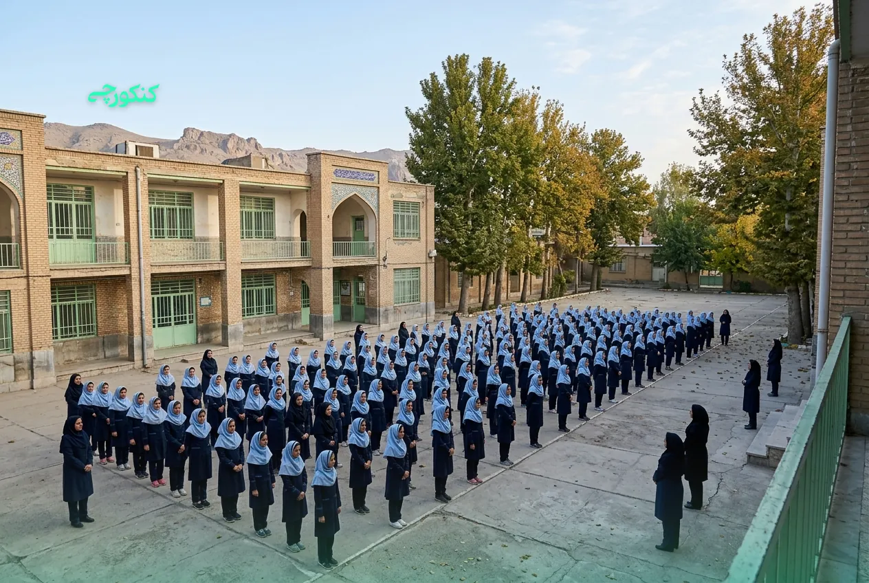 محیط آموزشی مدرسه فرزانگان ناحیه ۵ تبریز (سمپاد)